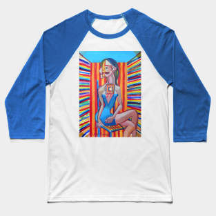 Series of paintings, woman's head Baseball T-Shirt